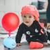 Balloon Powered Cars  and Launcher Set Preschool Educational Toys with Manual Balloon Pump for Kids Boys Girls 3-Pig Cartoon Model